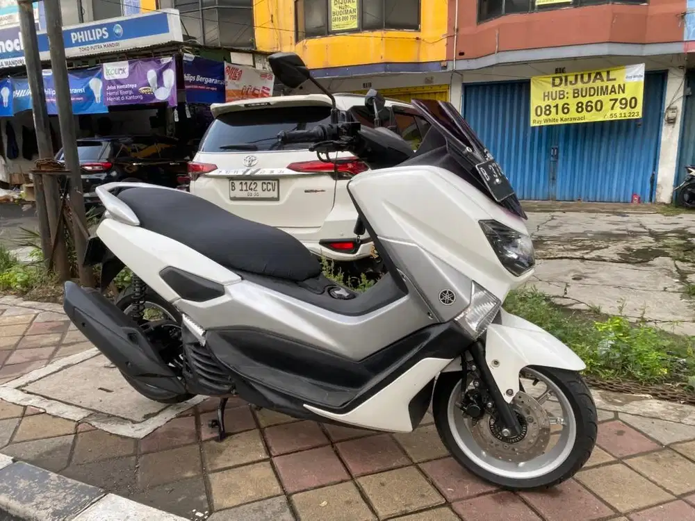 YAMAHA NMAX 155 BLUE CORE LED FI 2015 SIAP PAKAI