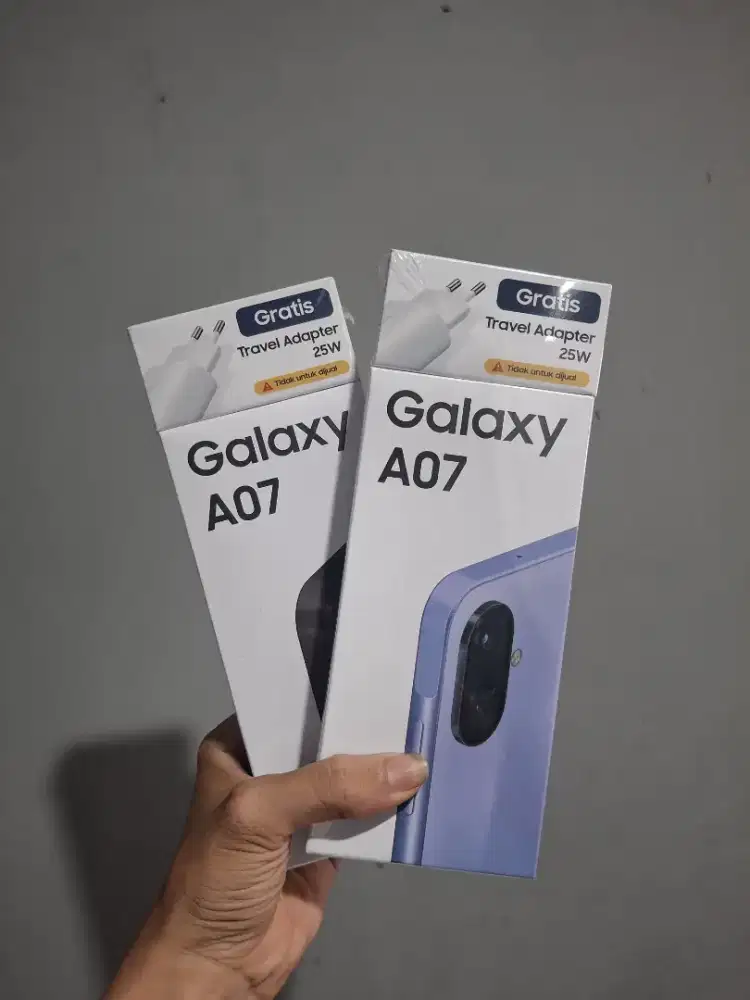 SAMSUNG A07 RAM 4/128 GB GARANSI RESMI