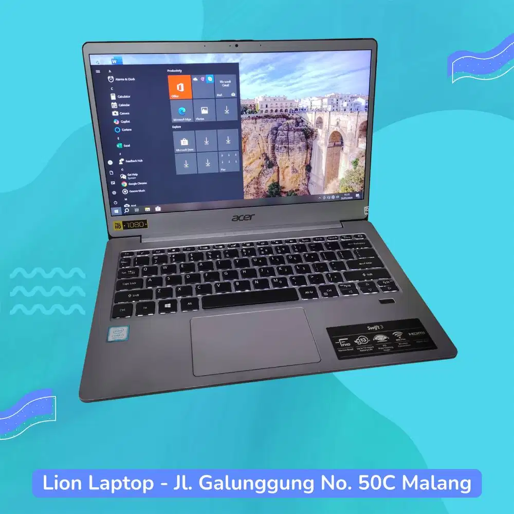 Super Slim Core i5 Gen 8 8/25 Acer Swift 3 SF313-51 [29|01]