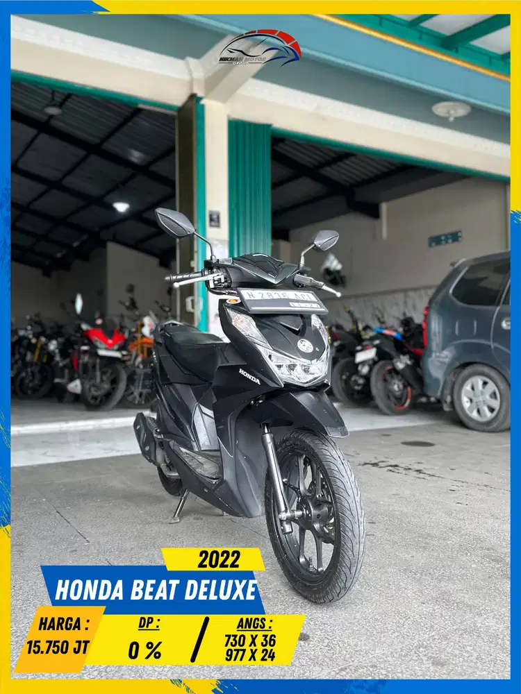 HONDA BEAT DELUXE 2022 MONGGO GAS POLL MASZEHH HIKMAH MOTOR KEPUH