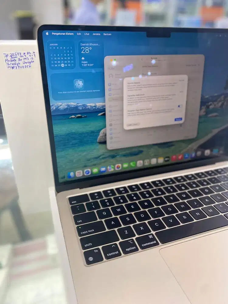 Macbook Air M3 13 inch 16/256Gb Starlight