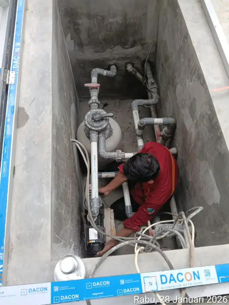 Jasa Perawatan kolam renang dan instalasi kolam renang