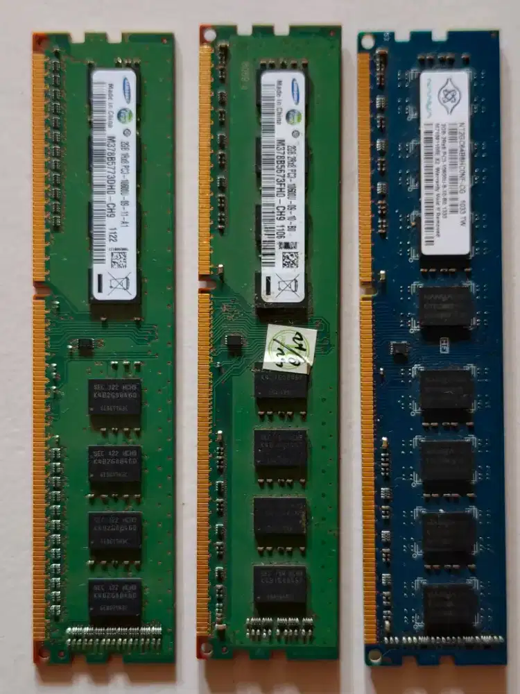 Hardware komputer PC korban upgrade RAM Prosessor Dvd-rw