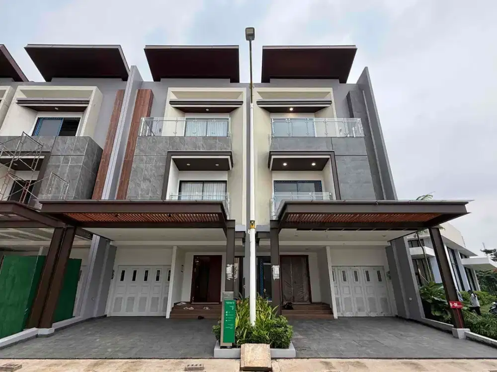 Hunian Tropis Mewah 3 Lantai di Veteran Lebak Bulus Jakarta Selatan – 300 Meter dari Tol Veteran