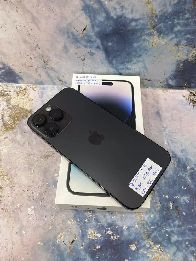 Iphone 14 Promax 256Gb Black