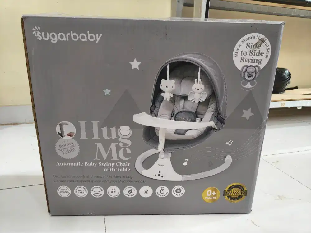 Sugarbaby hug me ayunan bayi elektrik /ayunan bayi otomatis/baby swing