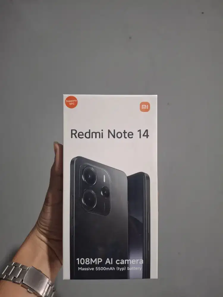 REDMI NOTE 14 RAM 8/256 GB GARANSI RESMI