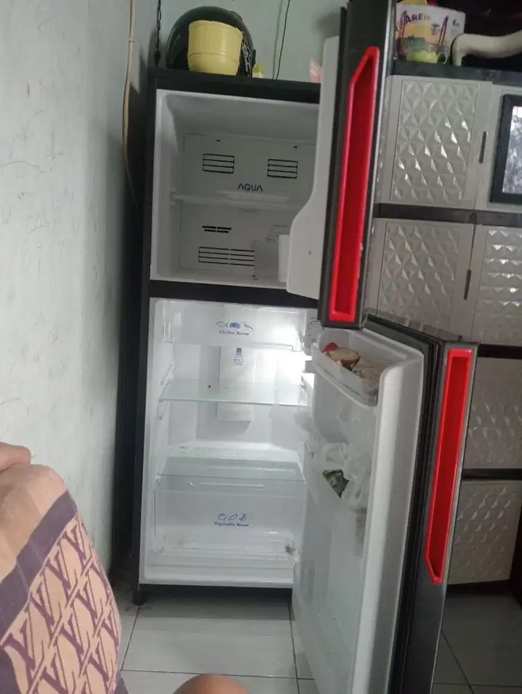 jual kulkas aqua no minus, msh dingin