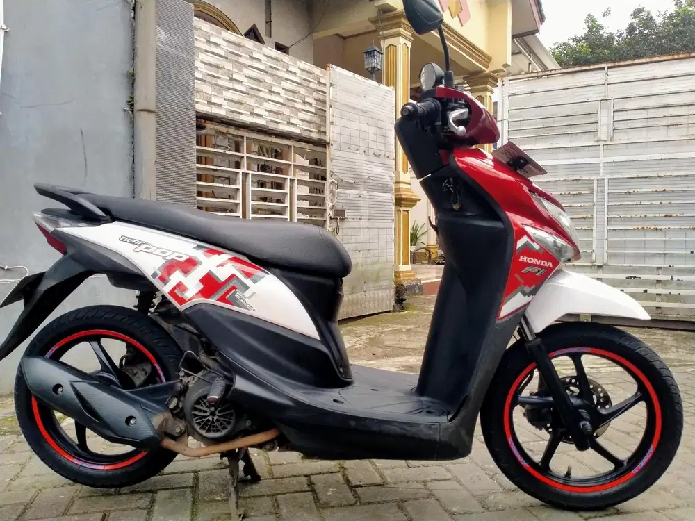 Honda beat pop lengkap motor sehat keterangan detail dibawah