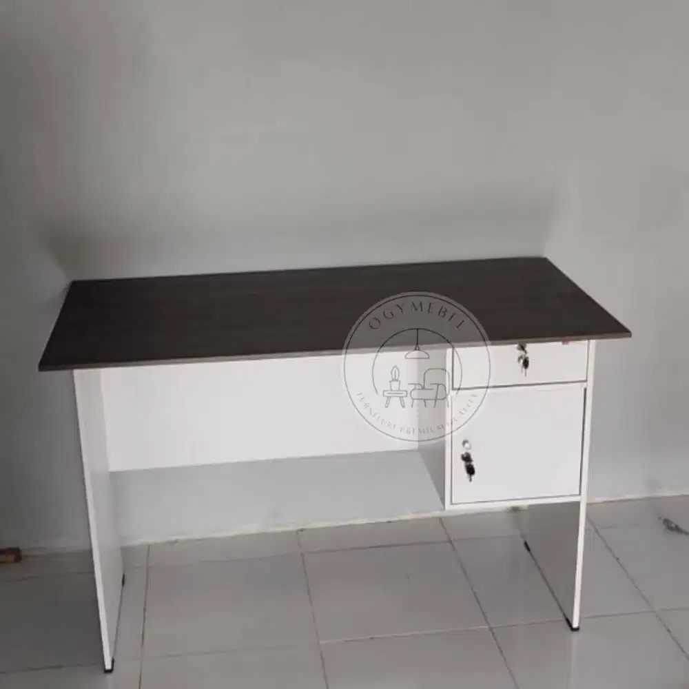 READY MEJA KERJA KANTOR UK 120 TERMURAH SALE