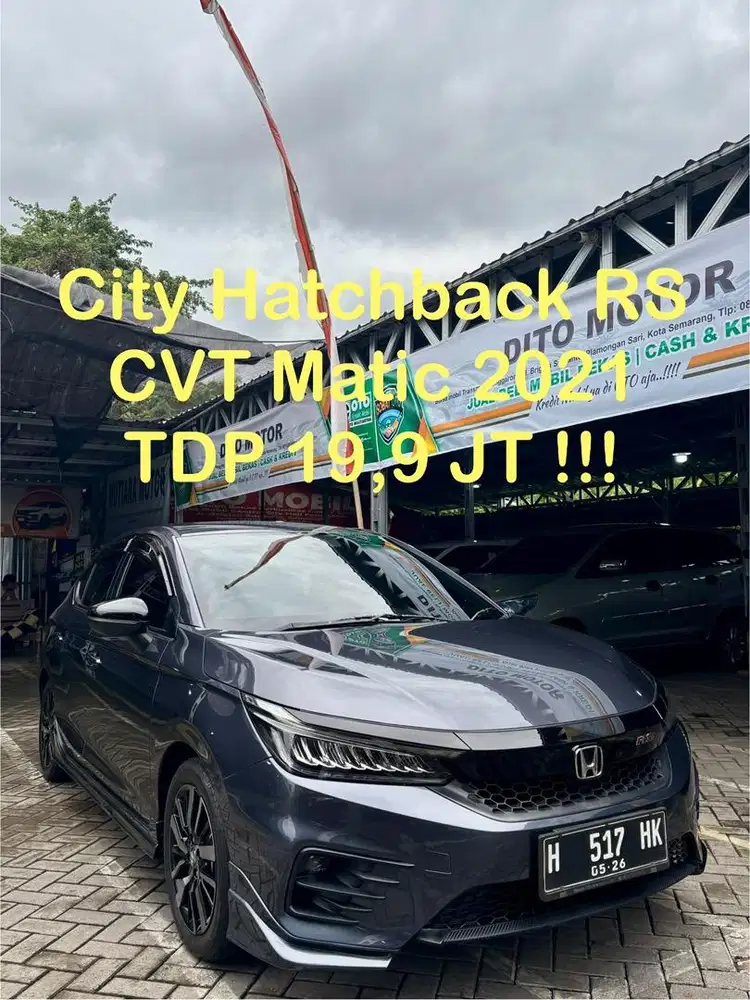 City Hatchback RS Matic CVT 2021