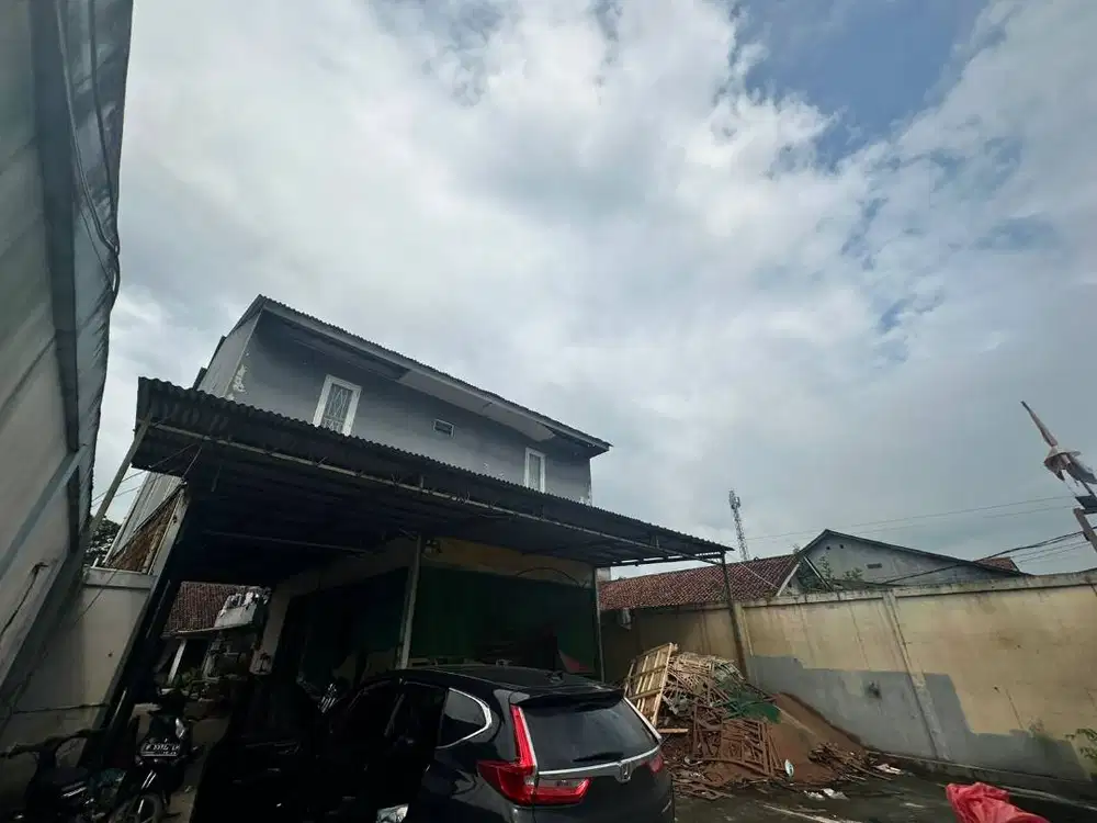 Gudang & Toko Exclusive 800m² di Citeureup - Konstruksi Baja WF, Listr