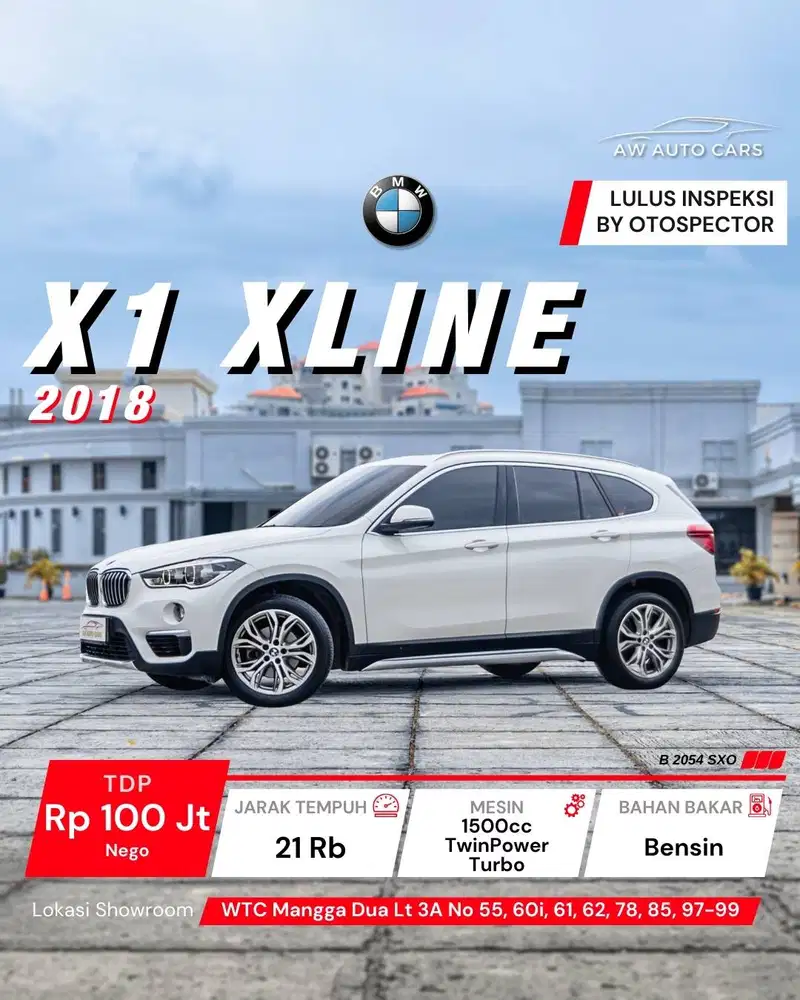 [KM 34 RB] BMW X1 xLine NIK 2018 Panoramic 2019 2020