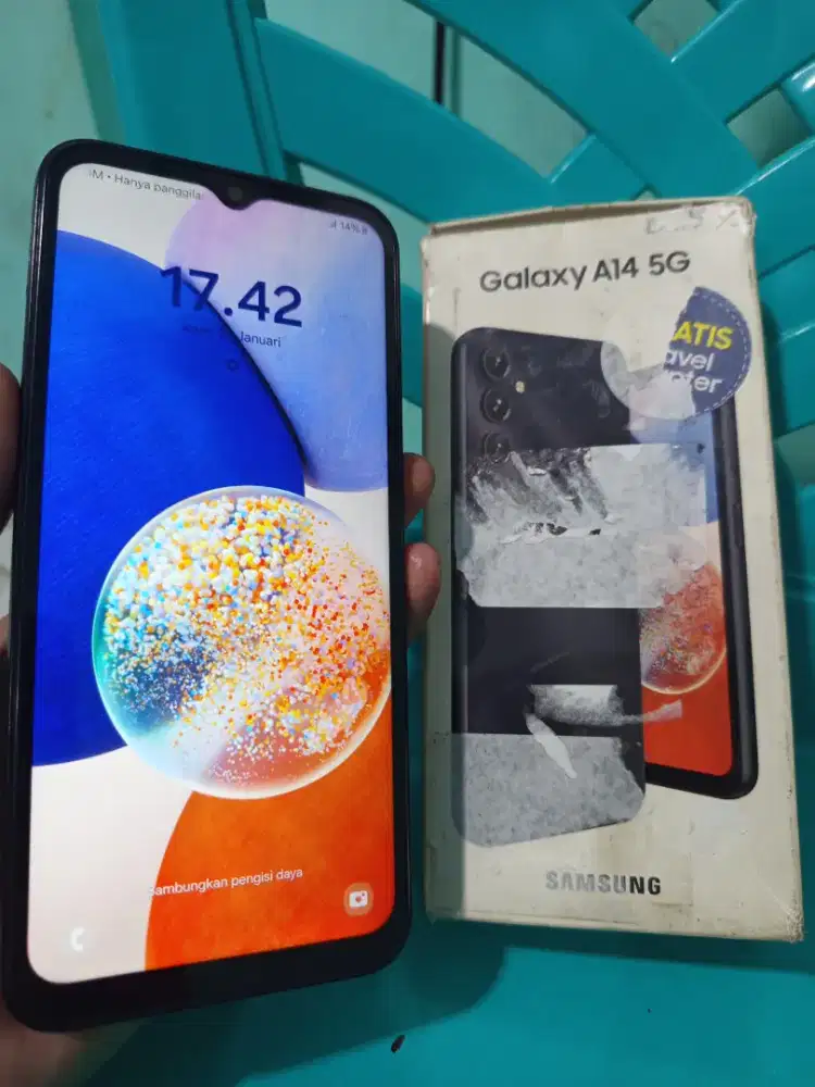 Samsung A14 5g 6/128 fullset Ori