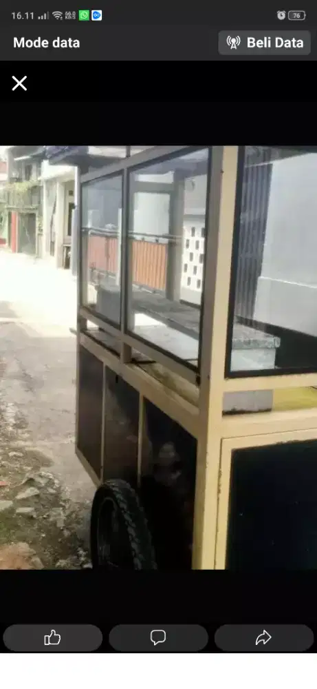 Grobak jualan bekas masih bagus