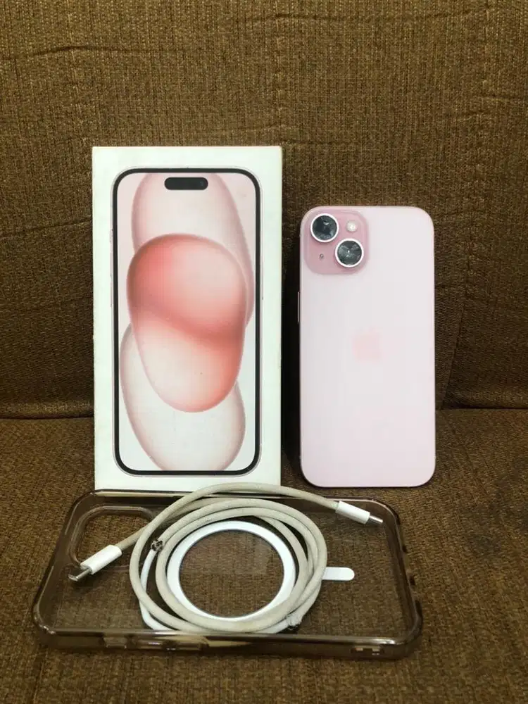 IPHONE 15 128GB EX IBOX MULUS FULLSET ORIGINAL