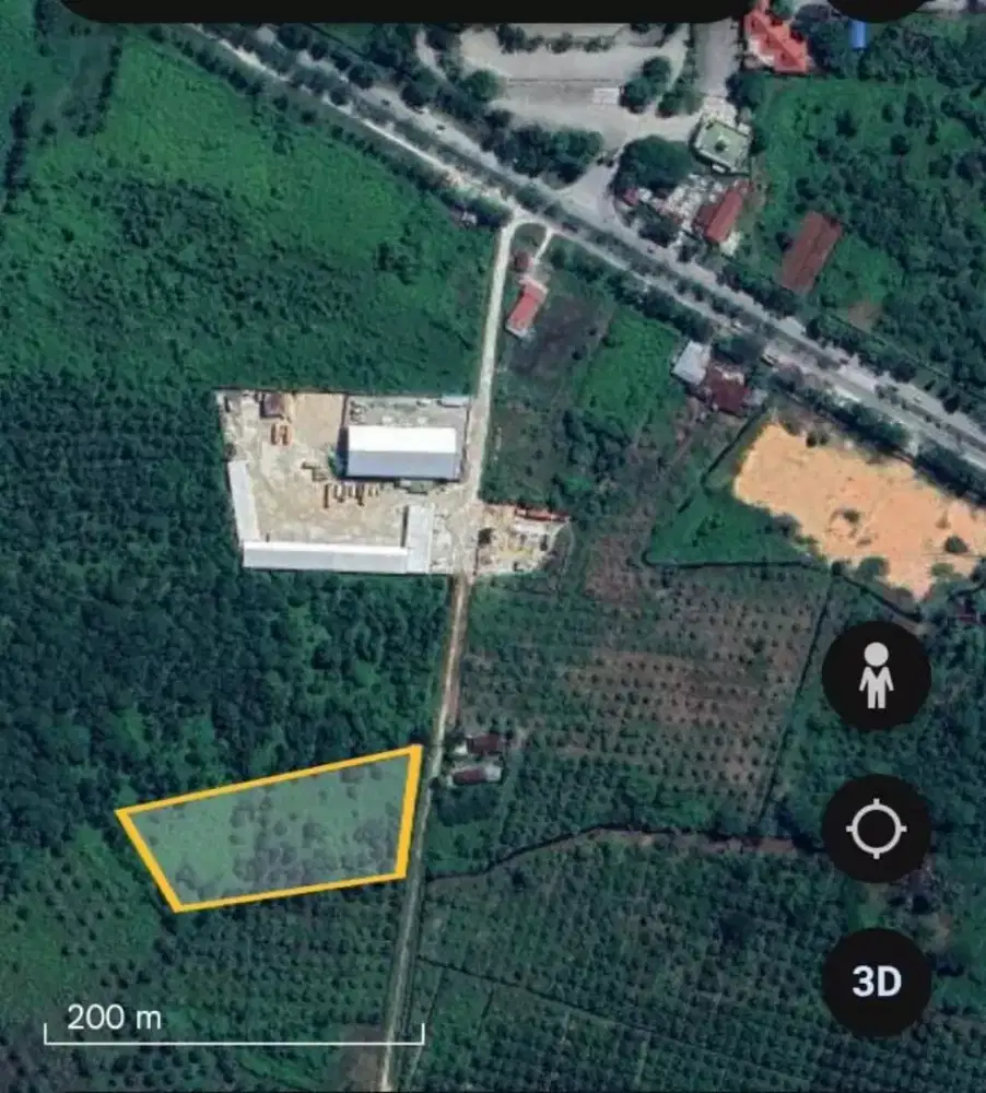 Dijual Tanah Kosong 10.347 m2 Depan Terminal AKAP Pekanbaru