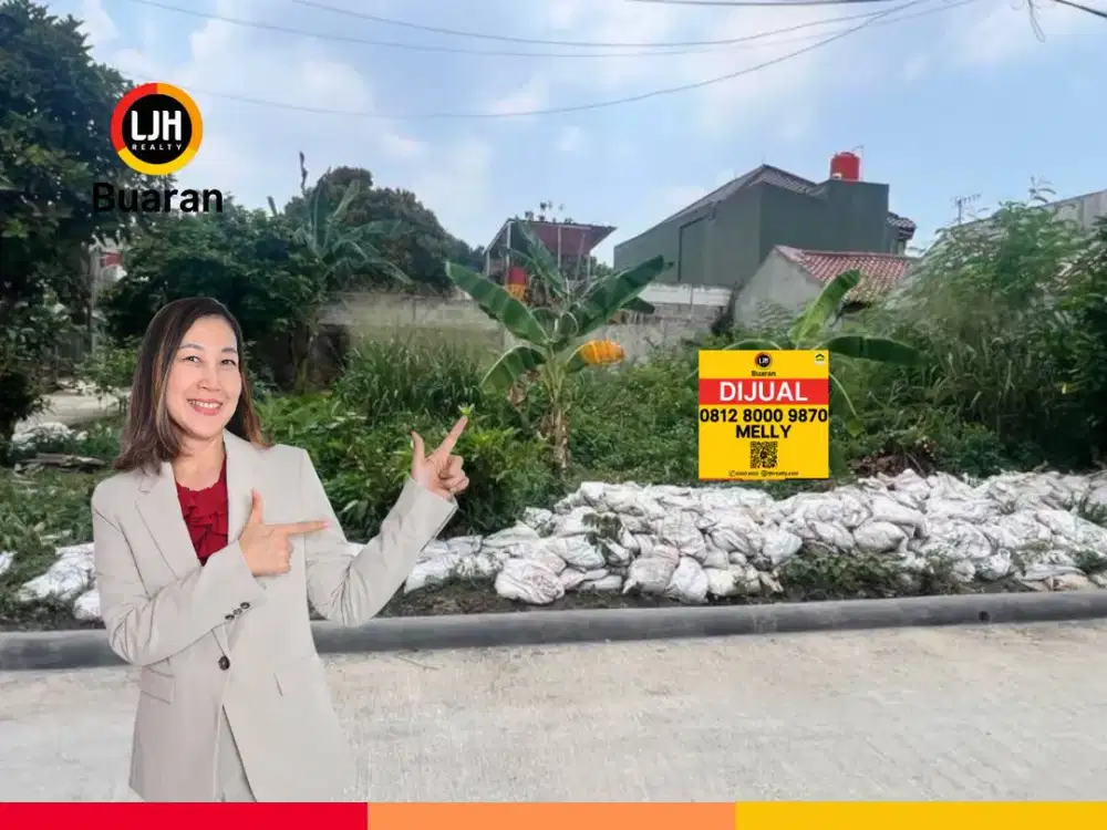 Tanah Luas di Perumahan Radiance Villa, Jatimurni, Jatiwarna, Kota Bekasi