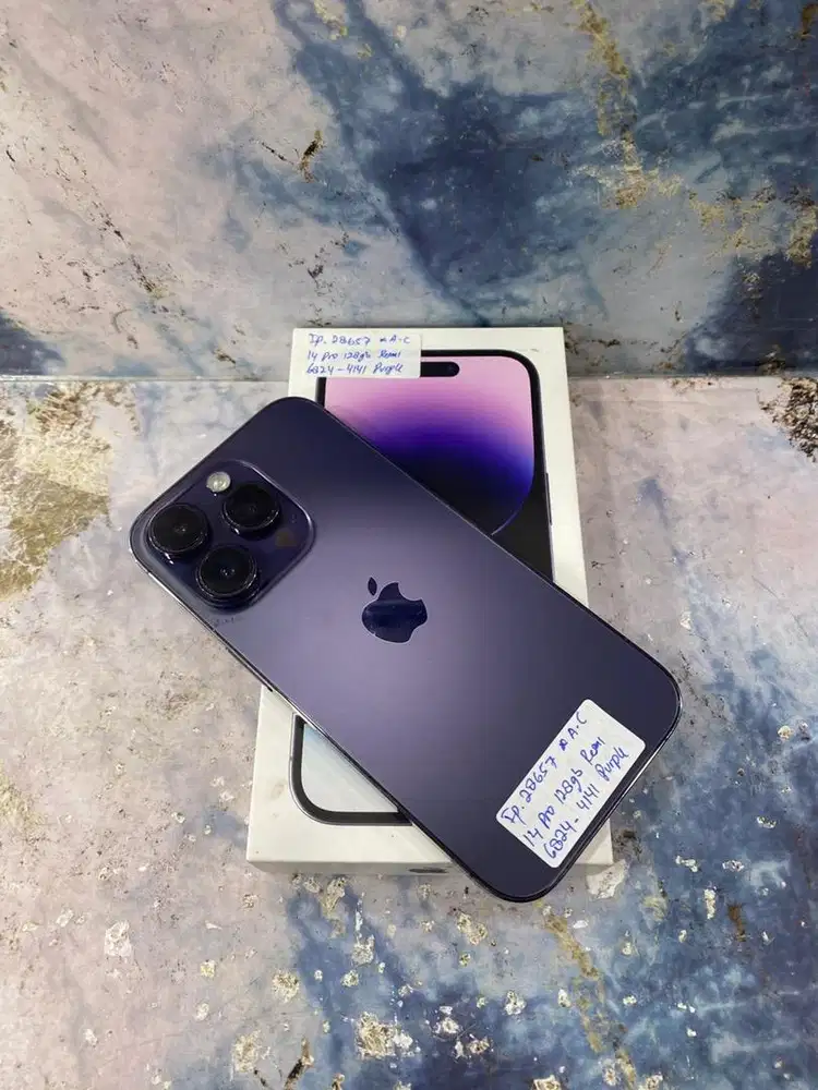 Iphone 14 Pro 128Gb Purple (Resmi)