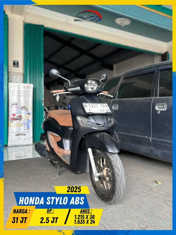 HONDA STYLO ABS 2025 LIKE NEW MASZEHH HIKMAH MOTOR KEPUH