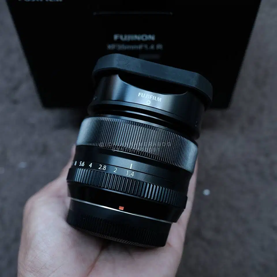 Fujinon XF 35mm F1.4 R Mulus Fullset Ex FFID Fujifilm Xt4 Xt3 Xh1 Xs10