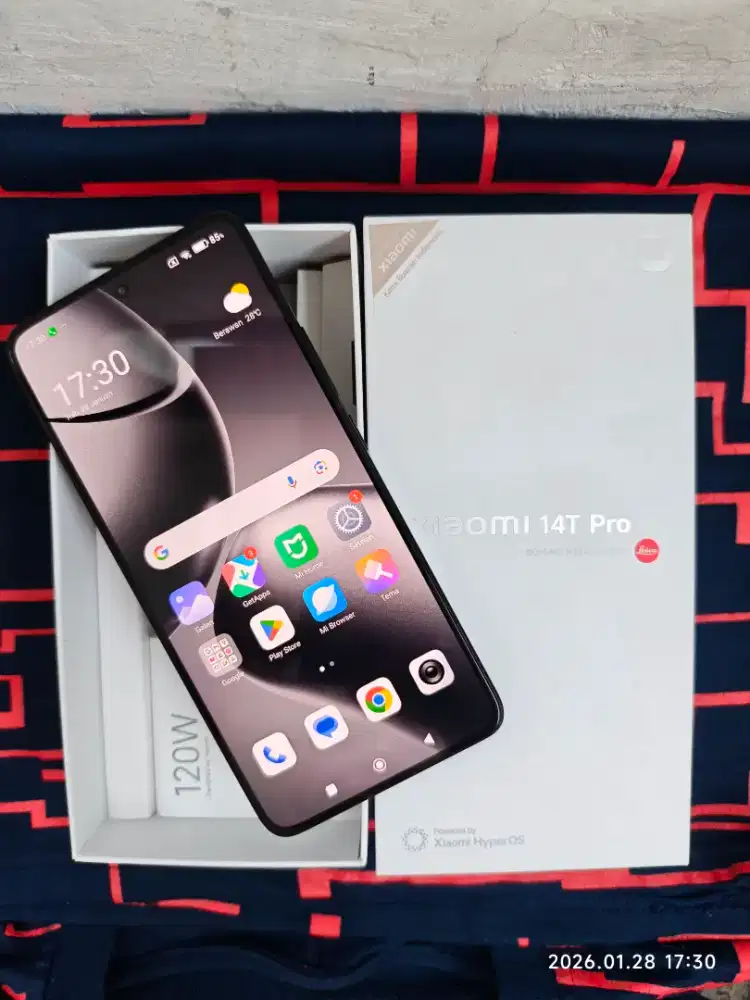 Xiaomi 14T Pro 12/512 Fullset ori segel mulus no minus istimewa