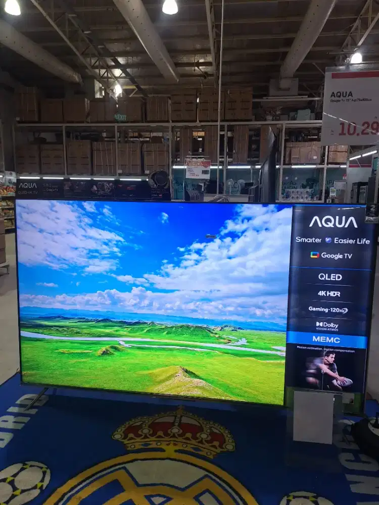 PROMO CREDIT TV AQUA 55 INC BUNGA 0% NO DP