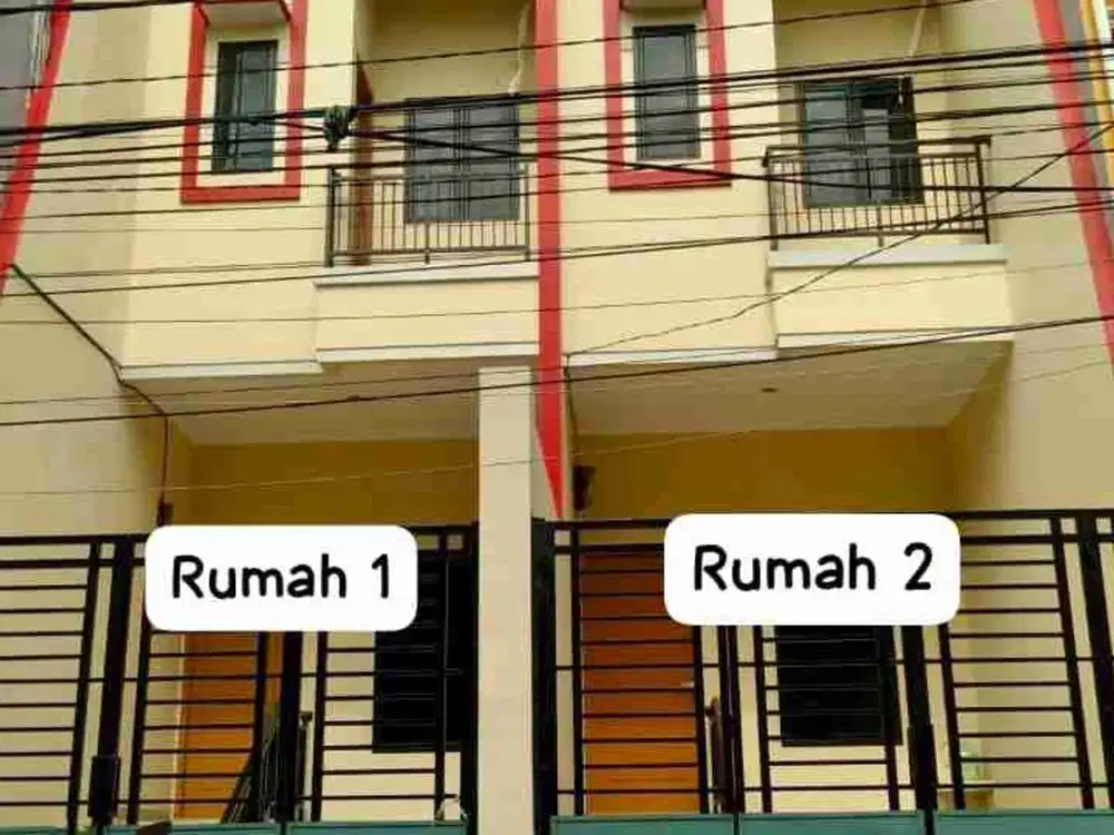 Rumah 3Lantai Baru Renovasi siap huni