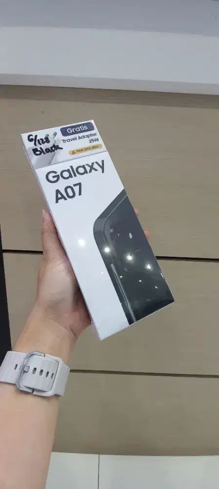 [READY] SAMSUNG A07 6/128GB FREE TRAVEL ADAPTER 25W