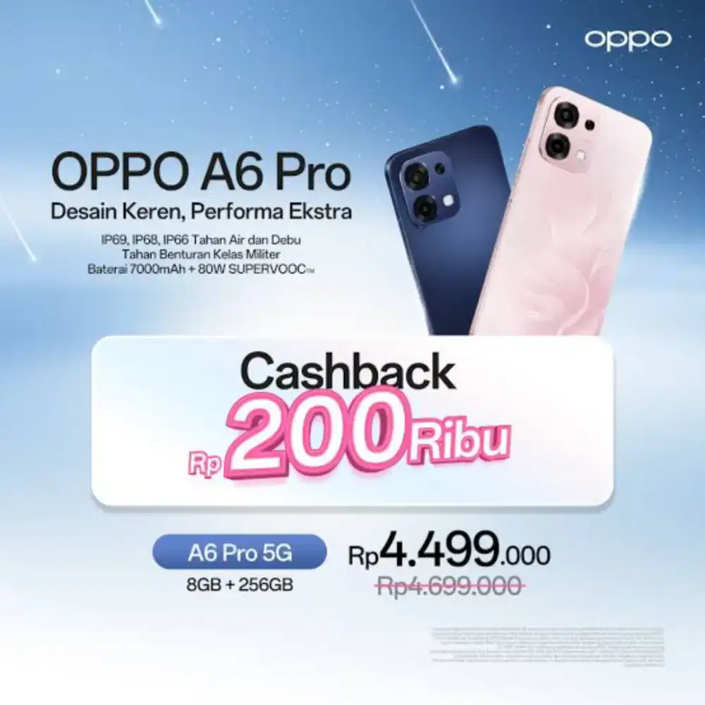 Kredit handphone Oppo Syarat Hanya KTP