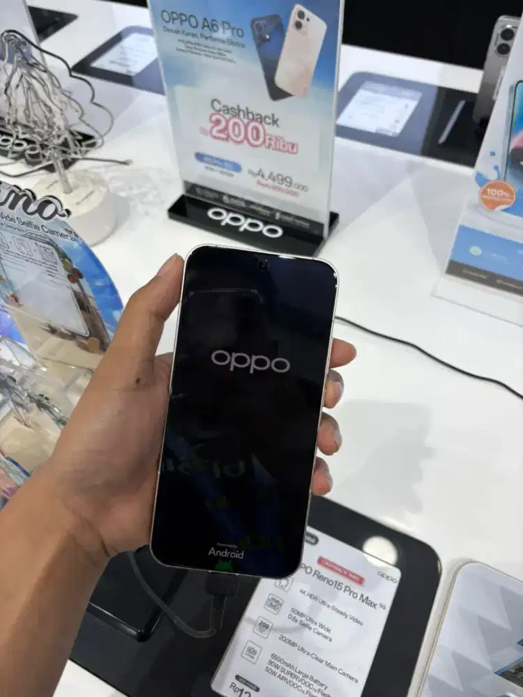 OPPO RENO 15 PROMAX CICILAN CUKUP KTP AJA FREE 1-2 BULAN ANGSURA
