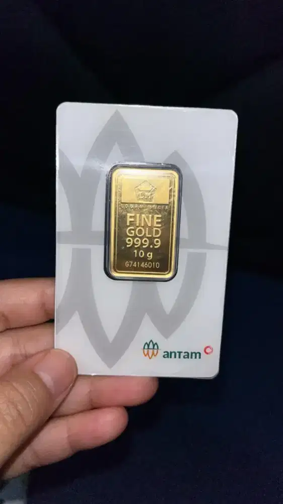 Logam mulia gramasi 5gr dan 10gr