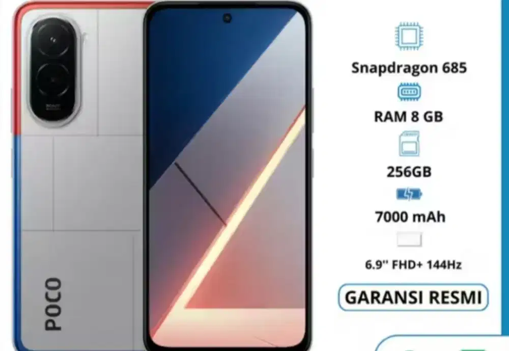 Poco m7 batre badak 7000mah baru 4hari