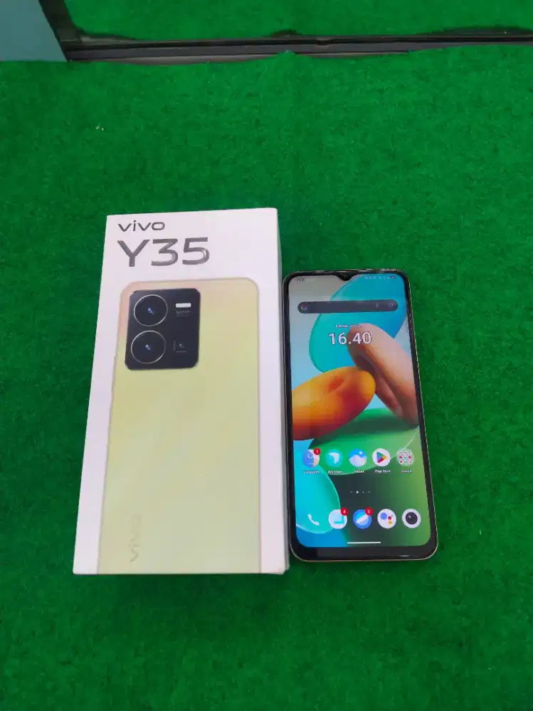 vivo Y35 ram 8/128gb lengkap mulus