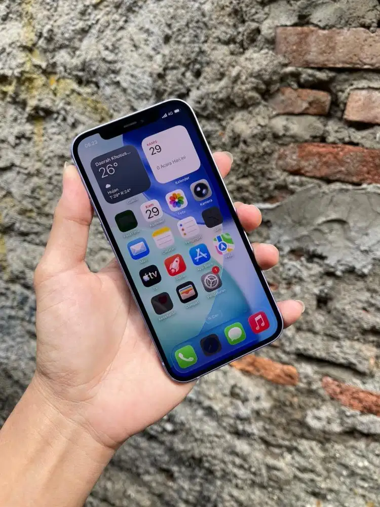 iPhone 12 128gb Purple iBox Unit Charger