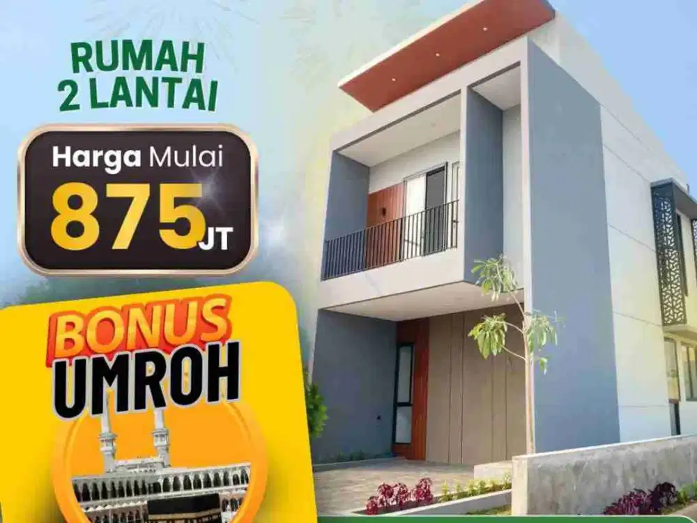 [HOT] Dijual Rumah Baru 2 Lantai Murah Mewah Dekat Summarecon Bekasi Utara Kota Bekasi