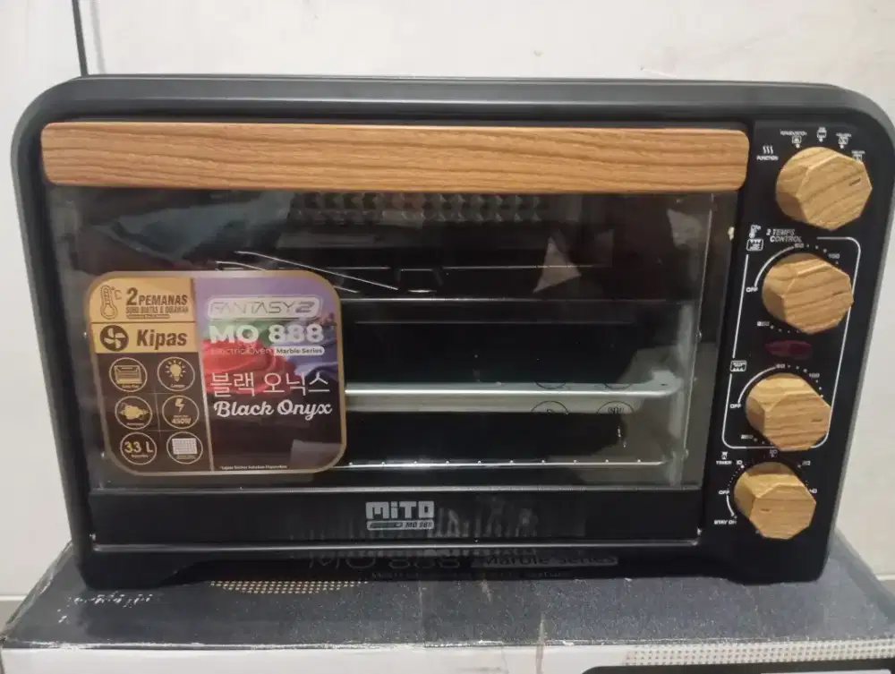 Oven Mito fantasy 2 black onyx