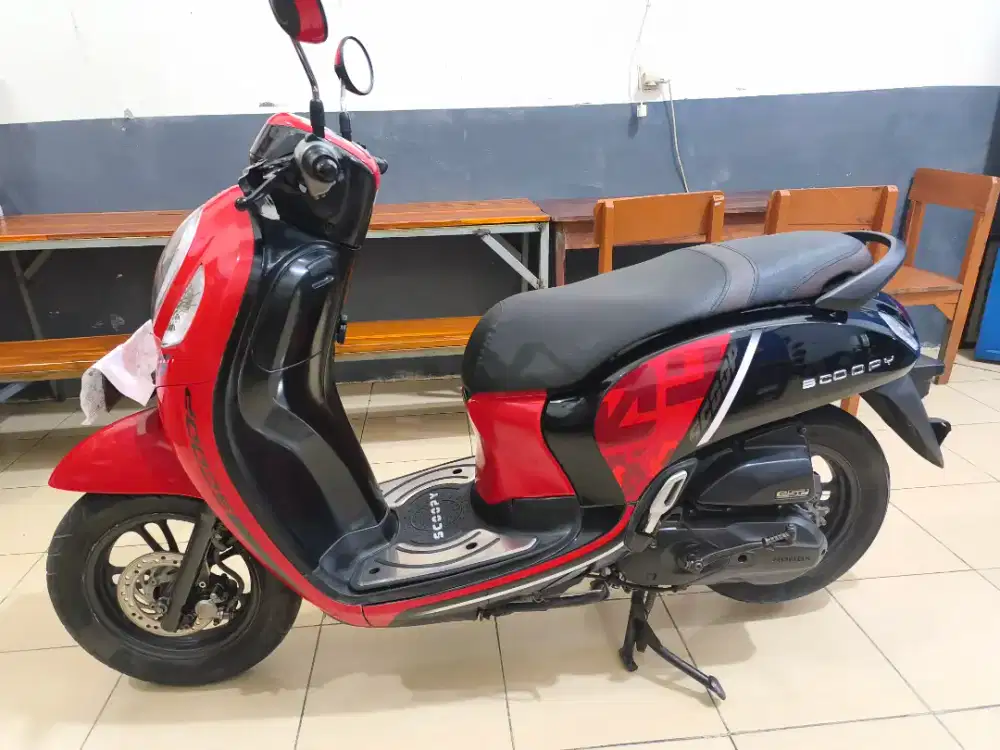 Scoopy 2020 lengkap plat L TT MONGGO