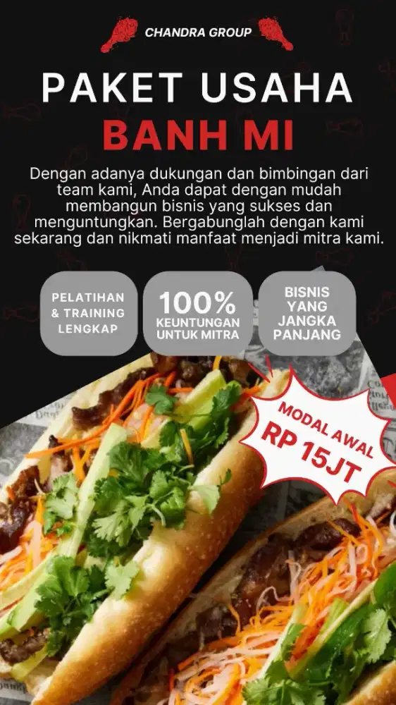 Paket Usaha Banh Mi