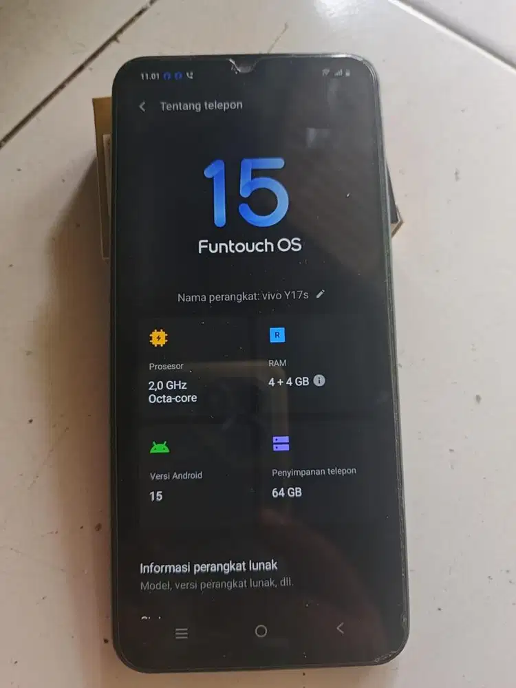 Jual handphone vivo Y17s