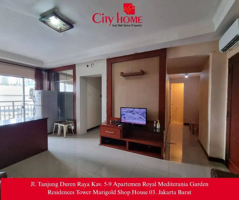 Disewakan Apartemen 3 Kamar Full Furnished, Jakarta Barat