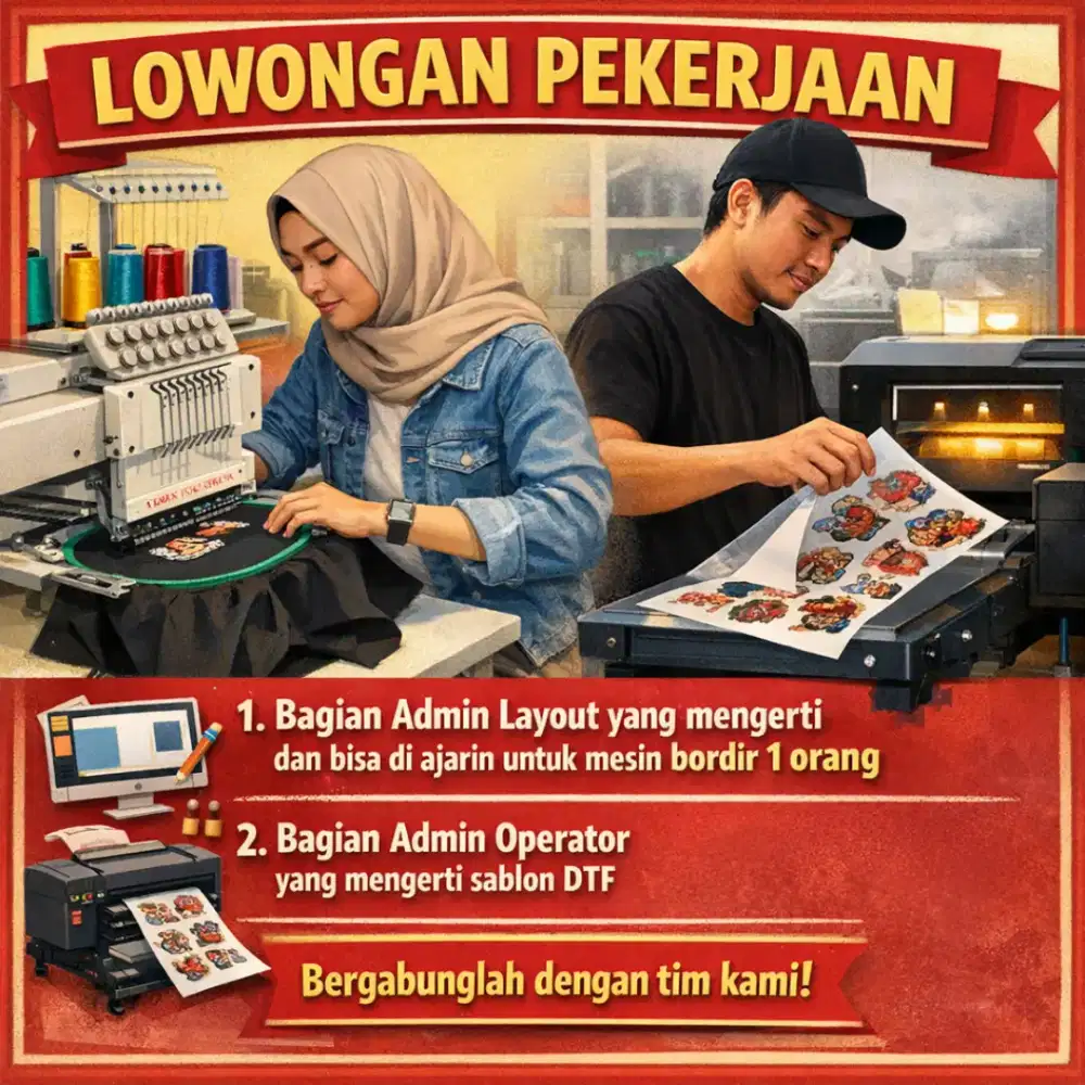 Admin pria dan wanita