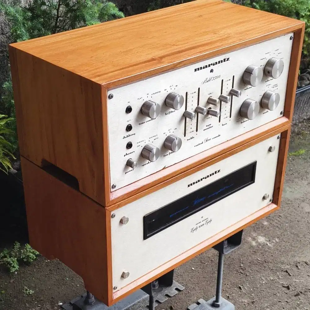 Marantz Sixteen ( 16 ) dual Monoblok Power + Marantz 3300 pre amp