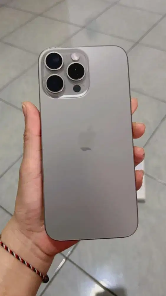 Jual cepat Ip 16 promax 256 titanium