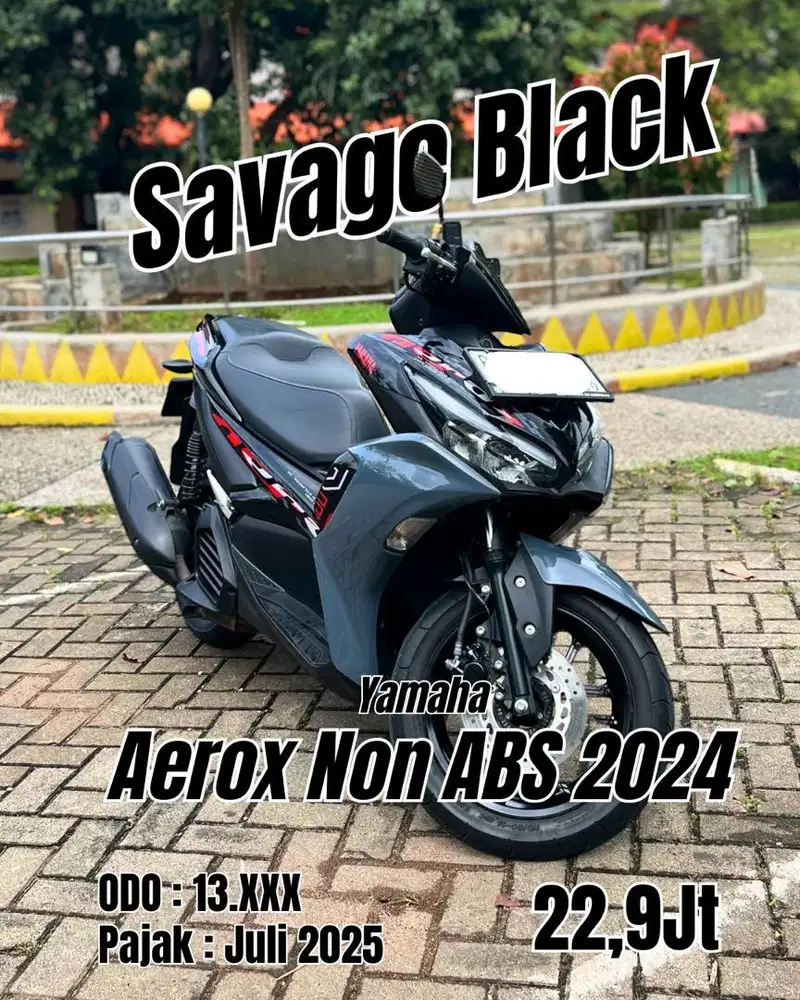 Yamaha Aerox Non ABS 2024