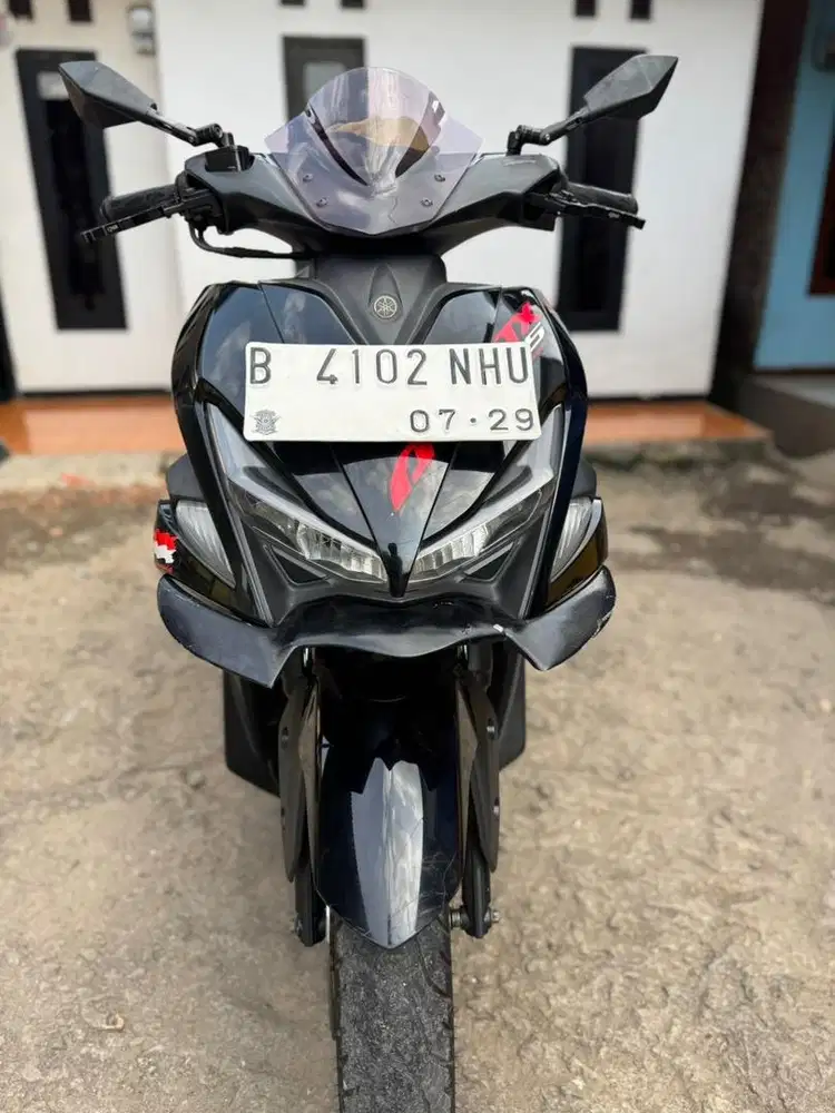 Aerox 2019 hitam