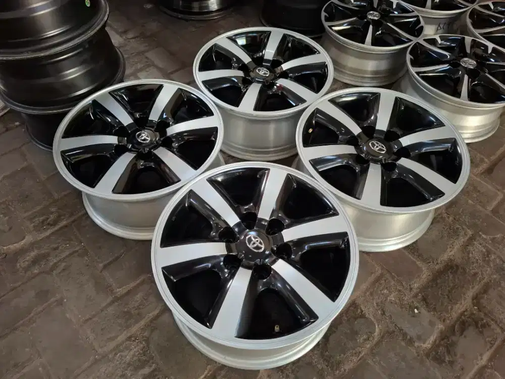Velg Ori Fortuner TRD R17 Hilux Hiace Panther Touring H1 Ranger Everes