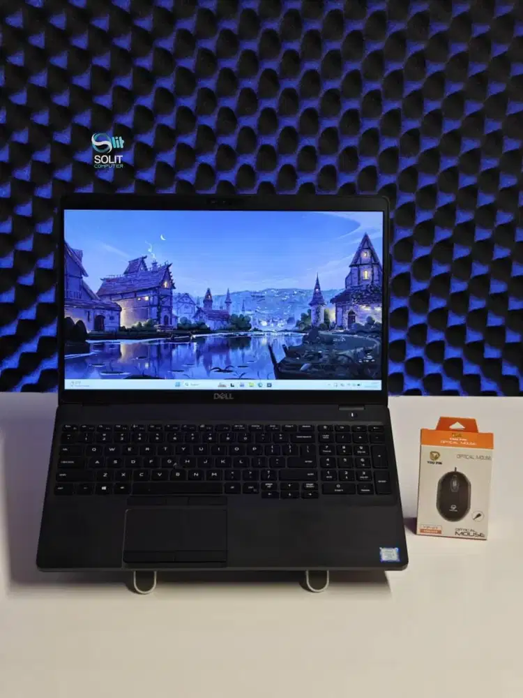 Dell Latitude 5500 Core i5 RAM 8GB SSD 256GB FHD Bonus Mouse Siap Paka