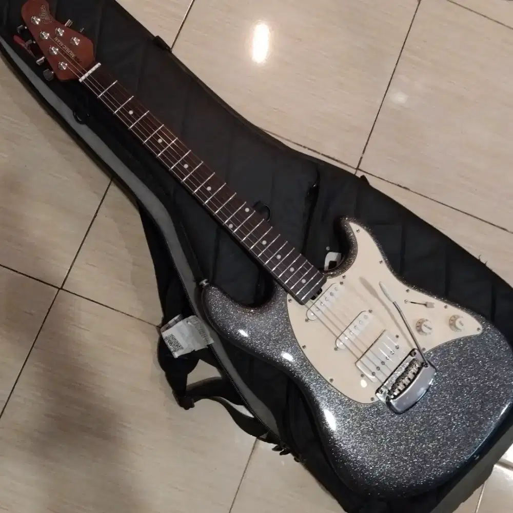 Gitar Ernie Ball Music Man Cutlass RS HSS - Charcoal Sparkle