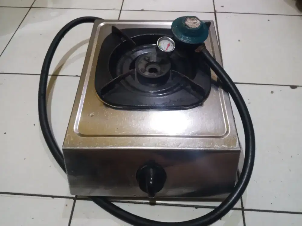 Kompor gas Rinnai 1 tungku + selang regulator